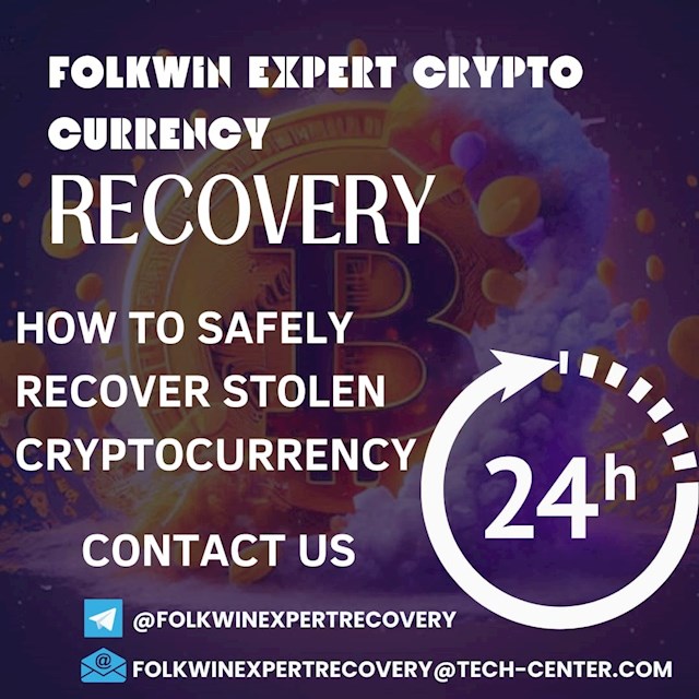 
HIRE A BITCOIN HACKER AND RECOVERY STOLEN BITCOIN / FOLKWIN EXPERT RECOVERY ..

Particular security issues have emerged as a result of cryptocurrencies like Bitcoin becoming more and more popular. Cryptocurrencies give users more privacy and control over their money, but they also come with additional requirements for safe digital asset management. As a result, there has been a rise in the number of people experiencing losses as a result of fraudulent activity or being locked out of their Bitcoin wallets. Losing access to Bitcoin might have disastrous financial effects. People have occasionally discovered that they are unable to access their cryptocurrency investments after making substantial financial commitments. There could be dire repercussions from a forgotten password or hacked exchange. As a result, there is a growing need for expert recovery services, like those provided by Folkwin expert recovery, to assist people in getting their lost or unusable Bitcoin back. Folkwin expert recovery improves their recovery attempts by utilizing innovative methods. They track the flow of money, examine blockchain transactions, and spot potential vulnerabilities using state-of-the-art technologies and methods. They can create efficient plans for retrieving lost or unreachable Bitcoin thanks to their specialist understanding and data-driven approach. Folkwin expert recovery doesn't use sorcery to retrieve misplaced Bitcoins. Rather, they use advanced equipment and technology that provide them a competitive advantage. Their toolkit, which includes cutting-edge data recovery methods and complex blockchain analysis software, is updated often to keep up with the constantly changing world of digital assets. With these cutting-edge tools at their disposal,Folkwin expert recovery can retrieve lost or unreachable Bitcoins with unparalleled efficiency.  Strong ties have been established between Folkwin expert recovery and reputable companies in the cryptocurrency space. These alliances are proof of their competence as well as their dedication to remaining at the forefront of their industry. Through partnering with respectable organizations, they gain access to up-to-date market insights, resources, and best practices, guaranteeing they can provide their clients with the best possible service. So hurry and contact them to get the help you need now.Below is their details to contact them, Email: FOLKWINEXPERTRECOVERY (@) TECH-CENTER . COM or Telegram: @folkwinexpertrecovery
Best Regards,
Friedolf Angelika.
 