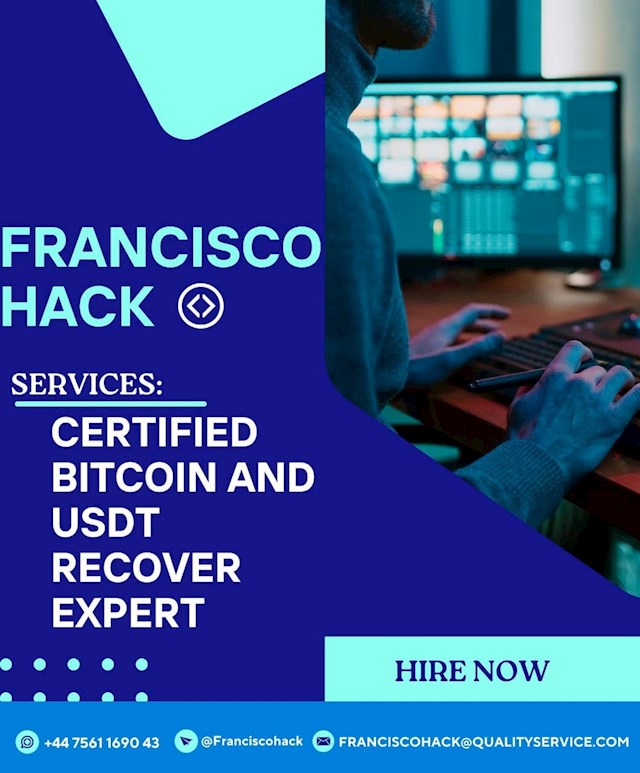 CRYPTOCURRENCY FRAUD RECOVERY HACKER FOR HIRE

I was an early believer in the power of cryptocurrencies and had invested in Bitcoin when it was just a fledgling currency. I had acquired a substantial amount of Bitcoin and stored it in a digital wallet on my computer.

However, as time went on, life became busier for me, and I got caught up in the whirlwind of everyday responsibilities. Amidst the chaos, the password to my Bitcoin wallet faded from memory. It was like a key to a treasure chest that had been misplaced and forgotten.

Realizing the value of my lost Bitcoin, I embarked on a quest to recover the forgotten password. I scoured old notebooks, searched through countless digital files, and even consulted with experts in hopes of reclaiming my digital fortune. But alas, the password remained elusive, hiding in the depths of my memory.

The story of my lost Bitcoin spread far and wide, capturing the imagination of many. People were captivated by the idea that there could be a fortune waiting to be discovered in the digital realm. Luckily I stumbled upon Fransisco hackers company known for their good expertise in retrieving lost digital assets.

The frustration of losing my bitcoin was overwhelming until the hacker company stepped in. Their technical prowess and determination were evident throughout the process. With their help, I was able to recover my lost bitcoin, and I can't thank them enough for their exceptional work. Francisco Hacker is the solution to your problem. Get in touch with them today.
Email. F r a n c i s c o h a c k @ q u a l i t y s e r v i c e . c o m
Whatsapp and Telegram: +4 4 7 5 6 1 1 6 9 0 4 3