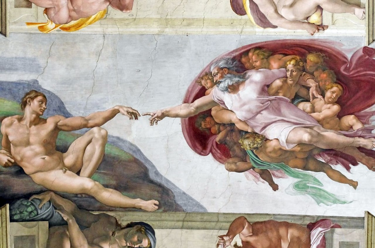 Milyen rejtett üzenetet hordoz Michelangelo híres festménye?