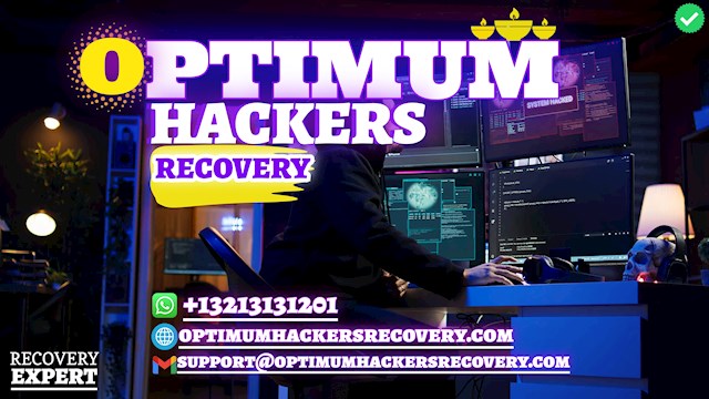 TOP SERVICES FOR SCAMMED CRYPTOCURRENCY OR HACKED BANK RECOVERY BY OPTIMUM HACKERS RECOVERY//MOST RECOGNISED AND APPROVED RECOVERY EXPERT IN THE UNITED STATES.

Were you scammed or hacked recently? Don't hesitate to fight for what belongs to you. Recover your lost bitcoins, bank assets sent to scammers or that was hacked by reason of cryptocurrency trades and bank investments. I was recently involved in a cryptocurrency scam trade that resulted to losing all my money and getting my account hacked by the imposter. I spoke to my boss at his office about it and he told me he was also in a similar situation recently. His bank account was hacked by some hackers but he got help from Optimum Hackers Recovery to recover everything back. He gave me their contact and i reached out to them that same morning, the agents at Optimum Hackers Recovery asked for some information concerning my account and the trade that got me ripped. I forwarded everything and they started tracking my account, after 24 hours they called me and told me to reset my password to my hacked account and when i reset password and logged in, all my money was intact. All thanks to Optimum Hackers Recovery for helping me and everyone going through same cyber security problems. Reach out to them today and get help

Email: support@optimumhackersrecovery.com

WhatsApp: +1 321 313 1201

Website: https://optimumhackersrecovery.com