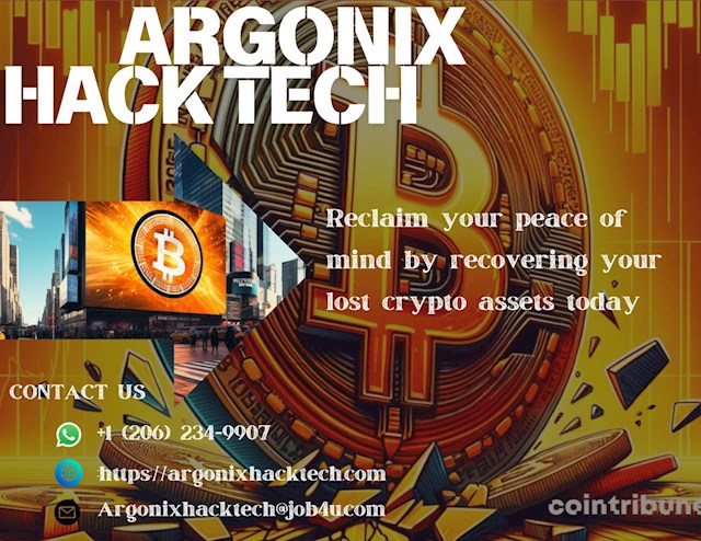 HIRE ARGONIX HACK TECH TO RECLAIM STOLEN CRYPTO CURRENCY

The recent Bitcoin wallet hacking incident that my mother experienced has left an indelible mark on our family, causing immense emotional and financial distress. It was a period of profound despair, where the hope of recovering the stolen funds seemed distant and the emotional toll was unbearable.  My mother, in her vulnerability and desperation, contemplated the unthinkable, driven to the brink by the weight of this ordeal.The perpetrator was a seemingly helpful individual encountered on Facebook, who claimed to be a cryptocurrency expert, offering investment advice.  My mother, trusting this person's facade, unwittingly shared personal information and granted access to her Bitcoin wallet.  The consequences were devastating. The individual, a seasoned scammer,  gained unauthorized access to her wallet, leaving us in a state of shock and disbelief.The road to recovery was arduous.  We were lost, seeking solace and a glimmer of hope. It was during this period that we discovered ARGONIX HACK TECH, a renowned digital hacker specializing in retrieving stolen funds and providing comprehensive cybersecurity solutions.  Their intervention proved to be a lifeline.ARGONIX HACK TECH  undertook a meticulous investigation into the hacking incident.  Their commitment to unraveling the intricacies of the scam was unwavering.  The team's determination were evident throughout the process, offering us solace amidst the turmoil. Through their tireless efforts, they managed to recover a significant portion of the lost funds, a victory that kindled a spark of hope in our hearts.  Witnessing their expertise in action, their dedication to justice, and their compassion for victims of cybercrimes filled us with immense gratitude.The services of ARGONIX HACK TECH was nothing short of miraculous. Their support and the recovery of our funds gave us the strength to rebuild and move forward. The trauma of this experience will forever remain a part of our journey, but the assistance provided by ARGONIX HACK TECH has been instrumental in our healing process.This review serves as a testament to the invaluable services offered by ARGONIX HACK TECH.  It is a plea to anyone who has fallen victim to similar digital hacking incidents to reach out to them without hesitation.  Their expertise and commitment to justice can provide a beacon of hope and a path toward recovery, as they have done for our family.  We are eternally grateful for their existence and the profound impact they have had on our lives.
website:https://argonixhacktech.com 