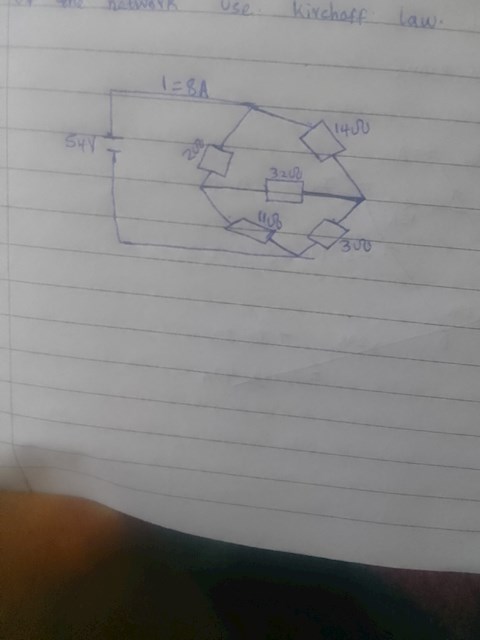 for-the-bridge-network-shown-determine-the-current-in-each-branch-of-the-network-use-kirchoff-law