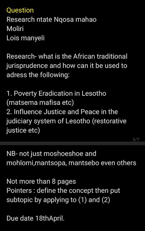 what-is-the-african-traditional-jurisprudence-and-how-can-it-be-used-to-address-poverty-eradication-in-lesotho-and-influence-justice-and-peace-in-the-judiciary-system-in-lesotho