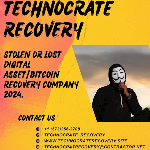 LOST FUNDS DUE TO CRYPTO SCAM TRADING CONTACT-TECHNOCRATE RECOVERY

The domain of cryptocurrency has experienced rapid expansion in recent times, attracting the interest of both enterprises and financiers. However, there has been a worrying increase in bitcoin theft to go along with this spike in popularity. Businesses and individuals who possess digital assets face significant risks due to the growing complexity of hackers' strategies. Cryptocurrency has taken the world by storm with its exciting and novel approach to financial transactions. But the increased use of virtual currencies like Bitcoin and Ethereum is also linked to a higher risk of theft. Digital wallets are used to store bitcoins, which makes them susceptible to hacking and other online crimes. As more individuals and businesses get involved in the cryptocurrency space, it's imperative to identify possible hazards and implement the necessary safety precautions to protect one's investments. Crypto theft can have disastrous effects on people and companies alike. For people, losing their valuable digital assets might result in a huge financial loss. Imagine discovering one day that your life savings in bitcoin has vanished and that there is no way to get it back. In a similar vein, companies that use cryptocurrencies risk suffering significant losses in the event that their money is pilfered. This not only causes financial difficulty but also has the potential to harm a company's reputation and customer trust. Never before has there been a greater demand for expert aid in recovering stolen cryptocurrency. The intricacy of scammers makes cryptocurrency theft a challenging issue. These individuals are extremely skilled, and they constantly adapt their strategies to exploit holes in the bitcoin network. They are proficient at hiding their tracks and stealing money through complex blockchain transactions. To properly combat these criminals, one must possess a complete understanding of their techniques as well as the ability to apply state-of-the-art forensic procedures. The experts at TECHNOCRATE RECOVERY possess the knowledge and abilities needed to navigate this difficult environment and locate misplaced cryptocurrency.
With the goal of assisting individuals and businesses in recovering stolen cryptocurrency, TECHNOCRATE RECOVERY offers a wide range of services. They have more expertise than just recovery; they can provide invaluable guidance on protecting digital assets, conducting thorough investigations, and implementing preventive steps toward possible threats. Make contact with TECHNOCRATE RECOVERY using:

Email Contact: Technocratrecove ry(AT)contractor.net
WhatsApp Contact: +1 573-356-3708
Website Contact: w w w.t echnocraterecovery(DOT)site
