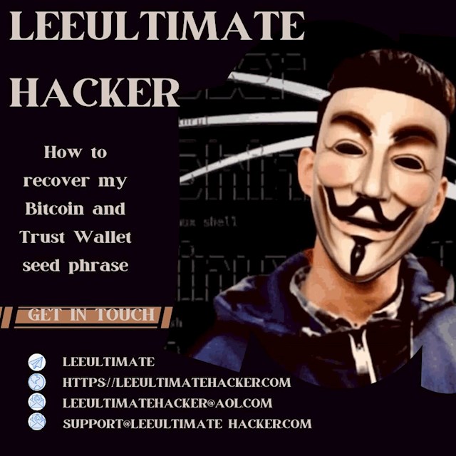 Contact : LEEULTIMATEHACKER@ AOL. COM Support @ leeultimatehacker .com telegram:LEEULTIMATE wh@tsapp +1 (715) 314 - 9248 https://leeultimatehacker.com I had a highly favorable experience with Lee Ultimate Hacker after falling victim to a fraudulent broker. As soon as I contacted them, their team undertook a rigorous analysis of my situation. They meticulously examined all of my documentation, including my exchanges with the broker, transaction histories, and the multiple complaints I had filed. Their thorough evaluation enabled them to grasp the complexities of the fraud and the deceptive methods employed by the broker. The experts at Lee Ultimate Hacker were exceptional. They assigned a team of financial fraud specialists and legal professionals who provided me with a comprehensive consultation. They explained the various avenues for recovering my funds and set realistic expectations for the outcome. The team took over the process of gathering all necessary evidence, such as transaction histories and communication logs. They also did thorough research into the broker's background and any prior complaints or regulatory actions. One of the most impressive aspects of their service was their ability to engage with financial institutions and regulatory authorities on my behalf. They coordinated with banks to trace the movement of my funds and reported the fraudulent activities to relevant regulatory bodies, which added significant pressure on the broker. Their negotiation skills were outstanding. Lee Ultimate Hacker effectively communicated with the broker or their representatives to demand the return of my funds. They employed various strategies, including legal threats and formal complaints, to push for a resolution. When negotiation alone didn't work, they prepared for legal action by working closely with legal teams to draft and file lawsuits. Their readiness to escalate the issue legally provided crucial leverage in recovering my assets. Once a settlement was reached or legal action was successful, Lee Ultimate Hacker managed all the logistics of transferring the recovered funds back to me. They ensured that every procedural step was handled correctly and provided me with a detailed report of the entire process. They also gave me valuable advice on how to prevent future scams. Throughout the entire process, Lee Ultimate Hacker kept me informed and supported me every step of the way. Their expertise, resources, and strategic approach were instrumental in navigating the complexities of financial fraud and ultimately regaining my lost money. Their comprehensive handling of my case—from the initial assessment and evidence gathering to negotiation, legal action, and recovery logistics—demonstrated their capability and commitment to helping clients in distress. I am thoroughly impressed with their service and would highly recommend them to anyone facing similar issues.