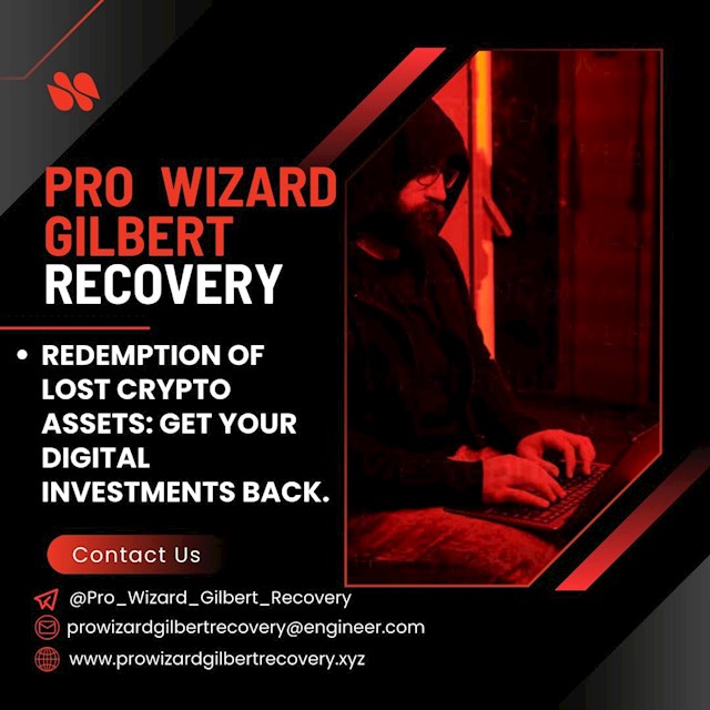 Email: prowizardgilbertrecovery(@)engineer.com
WhatsApp: +1 (516) 347‑9592

In the fast-paced world of cryptocurrency trading, the risk of falling victim to scams and fraudulent platforms is a looming threat. Recently, I found myself in a dire situation after losing a substantial amount of money to a fake MT5 trading platform. With hopes of making significant profits, I was instead left devastated and financially crippled. Bills piled up, and even the basic necessities became a struggle.However, amidst the turmoil, a beacon of hope emerged in the form of a close friend who introduced me to PRO WIZARD GIlBERT RECOVERY. Skeptical yet desperate for a solution, I reached out to them with a glimmer of hope. Little did I know that this would mark the turning point in my crypto recovery journey.From the moment I contacted PRO WIZARD GIlBERT RECOVERY, their professionalism and expertise shone through. They listened attentively to my ordeal and assured me that they had the tools and knowledge to assist me in recovering my stolen digital assets. With a blend of cutting-edge technology and seasoned expertise, they embarked on the task with determination.What ensued was nothing short of miraculous. Despite the complexity of the situation, PRO WIZARD GIlBERT RECOVERY showcased unparalleled prowess in navigating the intricate web of cryptocurrency transactions. Their recovery software, touted as the best in the industry, proved its mettle as it meticulously traced and recouped my stolen funds.Throughout the process, PRO WIZARD GIlBERT RECOVERY maintained clear and transparent communication, keeping me informed every step of the way. Their dedication to providing timely updates and addressing any concerns reassured me that I was in capable hands.Telegram: @Pro_Wizard_Gilbert_Recovery
Moreover, their professionalism and integrity instilled a sense of trust that is often elusive in the realm of online recovery services.In the end, PRO WIZARD GIlBERT RECOVERY delivered beyond my wildest expectations. Not only did they recover my stolen digital assets, but they also restored my faith in the possibility of redemption amidst adversity. Their unwavering commitment to helping individuals like myself reclaim what is rightfully theirs is a testament to their ethos of integrity and justice.To anyone who finds themselves ensnared in a similar predicament of investment or fund theft, I wholeheartedly recommend PRO WIZARD GIlBERT RECOVERY. Their unparalleled expertise, coupled with their unwavering dedication to client satisfaction, sets them apart as a beacon of hope in an otherwise murky landscape of online recovery services. My experience with PRO WIZARD GIlBERT RECOVERY transcended mere financial restitution; it was a journey of resilience, redemption, and renewed faith in the power of technology to right the wrongs of the digital world. For that, I am eternally grateful.