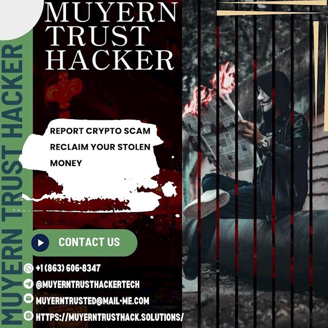 Discovering that a trusted colleague had accessed my Bitcoin account and transferred $30,000 worth of bitcoins was a devastating blow. It shattered the trust I had placed in them and left me feeling vulnerable and betrayed. However, in the face of adversity, I turned to MUYERN TRUST HACKER for assistance in reclaiming control over my finances and holding the perpetrators accountable for their actions. With the support of MUYERN TRUST HACKER, I was able to gather irrefutable evidence of the perpetrator's actions and hold them accountable for their crimes. With the information provided by the platform, I pursued legal advice and made sure that justice was taken care of. The perpetrator faced severe consequences for their actions, including legal penalties and financial restitution. Mail; muyerntrusted[At] mail-me .c o m and tele gr am [at] muyerntrusthackertech



