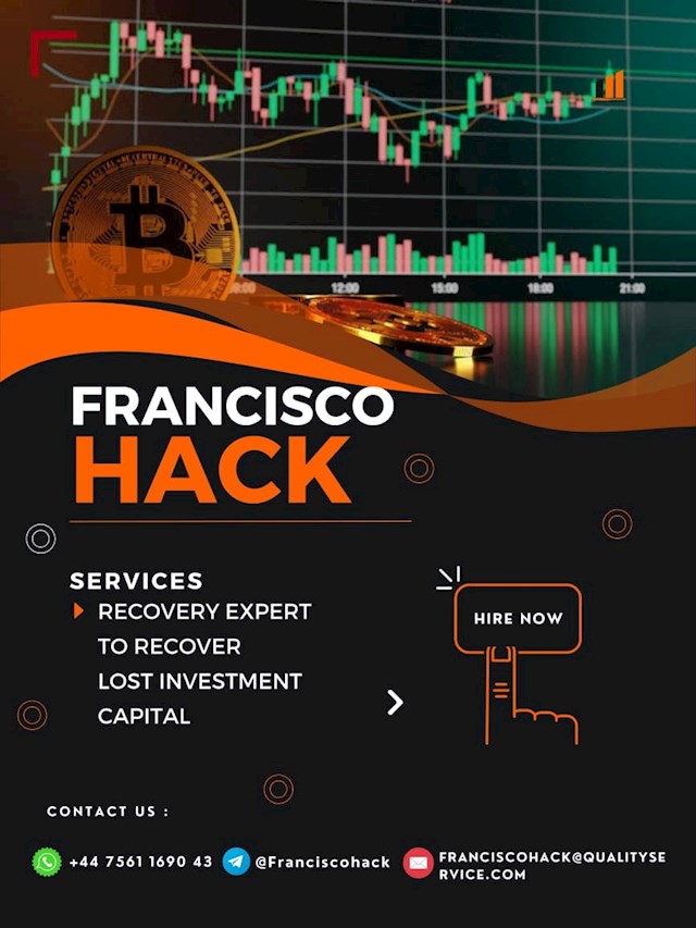 RECOVER SCAMMER BITCOIN WITH  FRANCISCO  HACKER 

In the world of digital currencies, I  was an avid investor, and my prized possession was a substantial amount of Bitcoin. However, one unfortunate day, I found myself locked out of my cryptocurrency account. Panic set in as I realized my hard-earned Bitcoin was out of reach. Desperate for a solution, I turned to F R A N C I S C O  H A C K E R S, a  company specializing in digital asset recovery. With a glimmer of hope, I shared my crypto conundrum with them, hoping for a miracle. The team at Francisco Hackers sprang into action, employing their vast knowledge and cutting-edge techniques. They meticulously analyzed the situation, leaving no stone unturned in their pursuit of a solution. Their dedication and expertise were unmatched as they navigated the complex web of digital security. The exceptional services provided by Francisco Company in recovering my lost bitcoin serve as a testament to their unwavering commitment to client success and their unparalleled expertise in cybersecurity. I am grateful for their swift and effective assistance. F R A N C I S C O  H A C K E R is the master when it comes to Cryptocurrency recovery: Get in touch with them today.  WhatsApp +44 7561 1690 43
(Franciscohack@qualityservice.com)