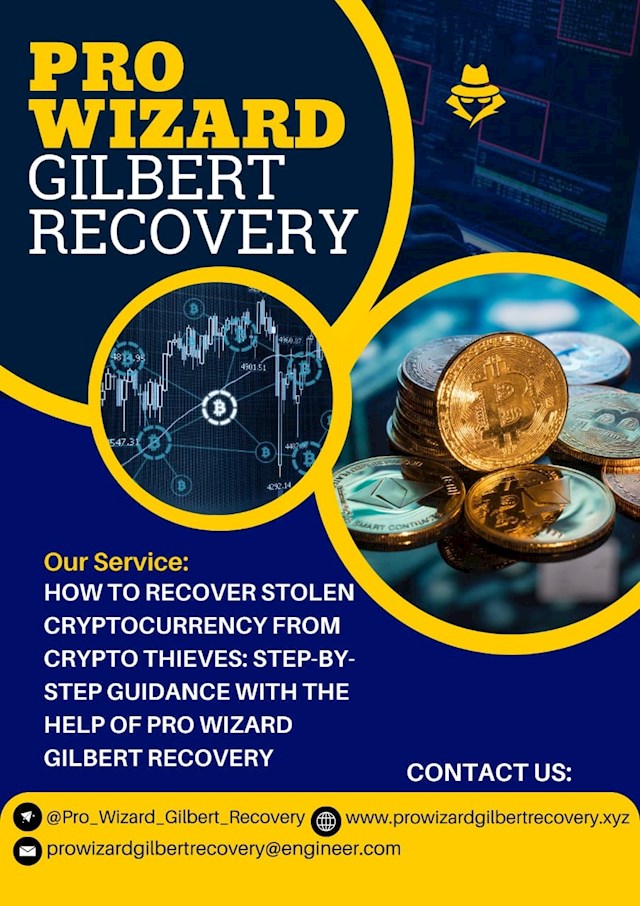 In the digital age, where cryptocurrencies reign supreme, the loss or theft of these assets can be catastrophic. For many, the idea of recovering stolen cryptocurrency seems like an elusive dream, akin to chasing a mirage in the desert. However, amidst the vast expanse of the internet, there exists a beacon of hope – PRO WIZARD GIlBERT RECOVERY. With a name reminiscent of magical prowess, PRO WIZARD GIlBERT RECOVERY is not merely a mystical concept but a tangible solution to the plight of countless individuals who have fallen victim to cryptocurrency theft. Led by a team of seasoned experts, including the enigmatic Mia Wallace, this agency stands at the forefront of cyber and crypto intelligence, armed with over 14 years of collective experience. At the core of PRO WIZARD GIlBERT RECOVERY's methodology lies a fusion of cutting-edge technology and human intelligence. Through the adept utilization of Cyber tools, Open Source Intelligence (OSINT), and state-of-the-art Cryptocurrency Tools, they navigate the intricate labyrinth of the digital realm with precision and finesse. However, what truly sets them apart is their unwavering commitment to providing actionable intelligence to their clients. One of the hallmarks of PRO WIZARD GIlBERT RECOVERY is its global reach, with offices scattered across the globe. This expansive network enables them to conduct thorough investigations regardless of geographical boundaries, ensuring that no stone is left unturned in the pursuit of lost cryptocurrency. Whether the assets have been siphoned off to the depths of the dark web or hidden within the recesses of offshore accounts, PRO WIZARD GIlBERT RECOVERY possesses the expertise and tenacity to unravel even the most complex of schemes. But beyond their technical prowess lies a deeper ethos – a dedication to empowering their clients. Unlike other recovery agencies that merely offer false promises, PRO WIZARD GIlBERT RECOVERY operates on a foundation of transparency and integrity. They understand that the journey to reclaiming lost cryptocurrency is fraught with uncertainty, which is why they prioritize clear communication and collaboration every step of the way. Moreover, 
PRO WIZARD GIlBERT RECOVERY recognizes the evolving nature of cyber threats and adapts accordingly. Their team undergoes rigorous training to stay abreast of the latest developments in the field, ensuring that they remain at the forefront of innovation. Whether it's combatting sophisticated hacking techniques or navigating regulatory hurdles, they approach each challenge with resilience and ingenuity. Of course, no review would be complete without addressing the elephant in the room – results. In this regard, PRO WIZARD GIlBERT RECOVERY speaks for itself. Countless testimonials attest to their efficacy in recovering lost cryptocurrency, with clients expressing gratitude for their tireless efforts and unwavering dedication. PRO WIZARD GIlBERT RECOVERY is not merely a recovery agency; it is a beacon of hope in an increasingly digital world. Through a potent combination of expertise, technology, and integrity, they offer a lifeline to those who have fallen victim to cryptocurrency theft. With PRO WIZARD GIlBERT RECOVERY by your side, the seemingly impossible task of reclaiming lost assets becomes a possibility.  Email: prowizardgilbertrecovery(@)engineer.com.  

Telegram: @Pro_Wizard_Gilbert_Recovery

https://prowizardgilbertrecovery.xyz
