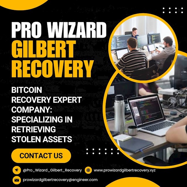INFORMATION OF PRO WIZARD GILBERT RECOVERY:
Email: prowizardgilbertrecovery(@)engineer.com
WhatsApp: +1 (425) 623‑3222

I’m Jan McGhee, a junior in college, and I recently experienced a terrifying ordeal that turned into a lifesaver thanks to PRO WIZARD GIlBERT RECOVERY. It all started when I clicked on a link in an email that appeared to be from my bank. It turned out to be a phishing scam, and within hours, hackers had taken control of my computer. They discovered my investment accounts, including my Bitcoin wallet, and found out about my savings, which amounted to $250,000. They demanded that I transfer the entire amount in Bitcoin to them, threatening to expose my personal information if I didn’t comply. I was terrified and didn’t know what to do.I contacted the police, but the process seemed slow and hopeless. That’s when a friend recommended PRO WIZARD GIlBERT RECOVERY. I reached out to them in desperation. Their team responded quickly and professionally, assuring me that they had handled many cases like mine and that there was hope.The recovery process was thorough. They started by identifying and neutralizing the malware that had compromised my computer. Next, they helped me secure my accounts and reset all my passwords. They also tracked down the hackers’ digital footprint and worked with cybersecurity experts to block their access. Through their relentless efforts, they managed to prevent the hackers from stealing my funds and exposing my information.
PRO WIZARD GIlBERT RECOVERY didn’t just stop there. They provided guidance on how to enhance my online security to prevent future attacks. They educated me on recognizing phishing scams and the importance of using strong, unique passwords for different accounts. They also recommended using two-factor authentication for added security.Within a week, I regained control of my finances and personal information. I learned a valuable lesson about online security and the importance of being vigilant. 
PRO WIZARD GIlBERT RECOVERY saved me from a potentially devastating loss. I can’t thank them enough for their expertise and support. If you ever find yourself in a similar situation, I highly recommend reaching out to them. They truly are lifesavers in the digital world.