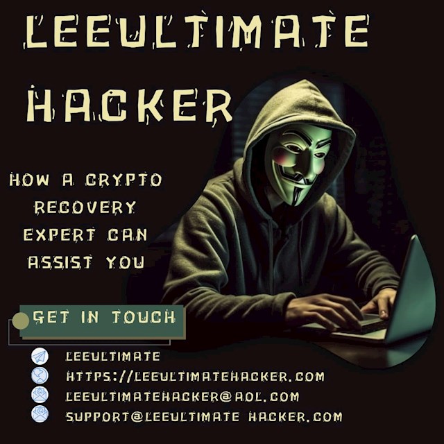 Contact info:
LEEULTIMATEHACKER@ AOL. COM  
Support @ leeultimatehacker .com 
telegram:LEEULTIMATE  
wh@tsapp +1  (715) 314  -  9248 
https://leeultimatehacker.com
In the bustling metropolis of New York, amid the endless rush and ceaseless motion, lies a tale of resilience and redemption. I am Miss Jason Tootle, a 50-year-old medical-surgical nurse hailing from London, United Kingdom, now residing in the heart of New York City with my two beloved children. Our journey took an unexpected turn when we fell victim to a nefarious cryptocurrency investment fraud, a sinister scheme that stripped us of $117,000 in both USD and Bitcoins, leaving us in a state of profound despair and financial turmoil. However, amidst the darkness, a glimmer of hope emerged in the form of Lee Ultimate Hacker, a beacon of light in our darkest hour. Lee Ultimate Hacker is not just an organization but a lifeline for those ensnared in the treacherous web of cryptocurrency scams. With their unparalleled expertise in cybersecurity and unwavering commitment to justice, they embarked on a mission to reclaim what was rightfully ours. From the moment we reached out to Lee Ultimate Hacker, we were met with compassion, and a steadfast determination to right the wrongs perpetrated against us. Their team of experts worked tirelessly, leveraging their extensive knowledge of digital forensics and cutting-edge technology to trace the elusive trail of our stolen funds. What truly sets Lee Ultimate Hacker apart is its technical prowess and unwavering dedication to its clients’ well-being. Throughout the recovery process, they provided us with regular updates, guiding us with patience and empathy through the complexities of cryptocurrency retrieval. They understood not only the financial ramifications of our loss but also the emotional toll it had taken on our family. In a testament to their integrity and commitment to justice, Lee Ultimate Hacker recovered all of our lost funds and ensured that those responsible for perpetrating the fraudulent scheme were held accountable. They meticulously gathered evidence and collaborated with the appropriate authorities, ensuring that justice was served and preventing others from falling victim to similar scams in the future. The impact of Lee Ultimate Hacker’s intervention extends far beyond the realm of financial restitution; it restored our faith in humanity and reaffirmed that, even in the face of adversity, some will stand by your side and fight for what is right. They didn’t just recover our cryptocurrency; they restored our hope for a brighter tomorrow. To anyone who finds themselves entangled in the complex world of cryptocurrency fraud, I wholeheartedly recommend Lee Ultimate Hacker. Their unwavering dedication, unparalleled expertise, and genuine compassion make them a beacon of hope for those in need. Trust in Lee Ultimate Hacker, and let them guide you on the path to redemption. In a world fraught with uncertainty, they are the steadfast ally you need by your side.