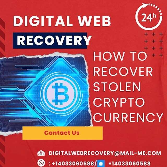 Digital Web Recovery truly saved the day for me! After experiencing the devastating loss of my BTC account containing over $25,000 worth of cryptocurrency, I was at a loss for what to do. Fortunately, a friend recommended Digital Web Recovery, and I am forever grateful for their suggestion. From the moment I reached out to them, I knew I was in good hands.The level of professionalism displayed by Digital Web Recovery is unparalleled. They guided me through the entire process with ease, ensuring that I understood each step along the way. Despite the complexity of the situation, they made it seem effortless, which was incredibly reassuring during such a stressful time. Their expertise and attention to detail instilled a sense of confidence in me that I hadn't felt since the loss occurred.One of the aspects that impressed me the most was the seamless communication throughout the recovery process. Digital Web Recovery kept me informed every step of the way, providing regular updates on their progress. This transparency was incredibly reassuring and helped alleviate any anxiety I had about the situation. I never once felt left in the dark, thanks to their proactive approach to communication. Digital Web Recovery has unwavering dedication to their clients. It's clear that they genuinely care about the individuals they work with and are committed to achieving the best possible outcome for them. They went above and beyond to ensure that my needs were met and that I felt supported throughout the entire process. Their personalized approach made me feel like more than just a client – I felt like a valued partner.I cannot overstate the sense of satisfaction I felt when Digital Web Recovery successfully recovered my lost funds. It was a moment of pure relief and gratitude, knowing that my hard-earned money was safely back in my possession. Their expertise and diligence made what initially seemed like an impossible task achievable, and for that, I am eternally grateful.I wholeheartedly recommend Digital Web Recovery to anyone in need of their services. Website; https://digitalwebrecovery.com Whether you've experienced a loss of funds or require assistance with any other financial matter, they are the team you can trust to get the job done. Their professionalism, communication, and dedication set them apart as leaders in their field. Thank you, Digital Web Recovery, for your exceptional service. 
WhatsApp; +14033060588
Zohomail; digitalwebexperts@zohomail.com