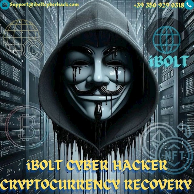 I Testify For iBolt Cyber Hacker Alone - For Crypto Recovery Service

I highly suggest iBolt Cyber Hacker to anyone in need of bitcoin recovery services. They successfully recovered my bitcoin from a fake trading scam with speed and efficiency. This crew is trustworthy, They kept me updated throughout the procedure. I thought my bitcoin was gone, I am so grateful for their help, If you find yourself in a similar circumstance, do not hesitate to reach out to iBolt Cyber Hacker for assistance. Thank you, iBOLT, for your amazing customer service!

Please be cautious and contact them directly through their website.

Email: S u p p o r t @ ibolt cyber hack . com
Cont/Whtp + 3. .9 .3. .5..0. .9. 2. 9. .0 .3. 1 .8.
Website: h t t p s : / / ibolt cyber hack . com /