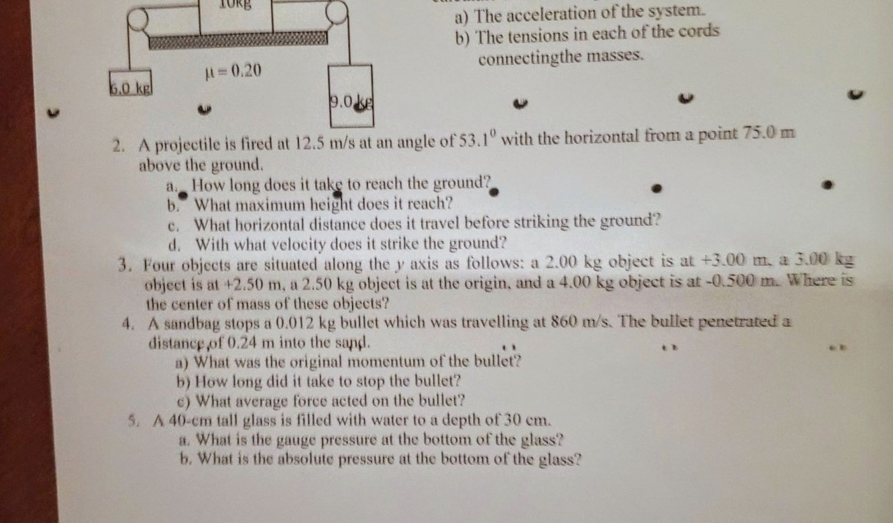 Physics motion and related quations?