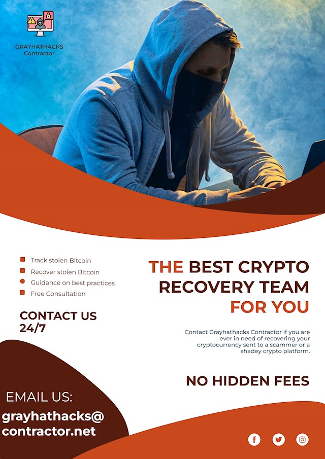 Email grayhathacks@contractor.net for bitcoin recovery services.