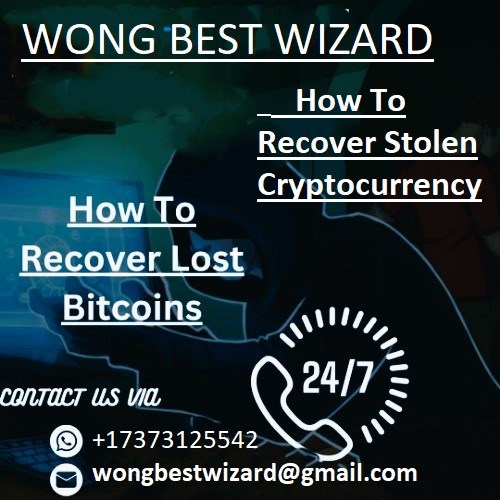 HOW CAN I GET A GOOD HACKER TO RECOVER MY LOST BTC/ETH/USDT
Best and most reliable crypto recovery service for me ever goes to WONG BEST WIZARD Recovery are so good with their job and their customer service so friendly and reliable. I made a huge error with a transaction at work, sending $88,000 worth of BTC to a wrong wallet address. Tension arose and I was literally shaking even while I searched online for a possible solution till I read something about WONG BEST WIZARD Recovery services and I immediately contacted them. Because the money hadn’t been withdrawn and contacting them on time, they were able to retrace transaction and money was credited back to company’s wallet swiftly. Here is how they can be contacted for help if needed: wongbestwizard (@)gmail Com
Whatsapp: +1{737}-{312}-{5542}