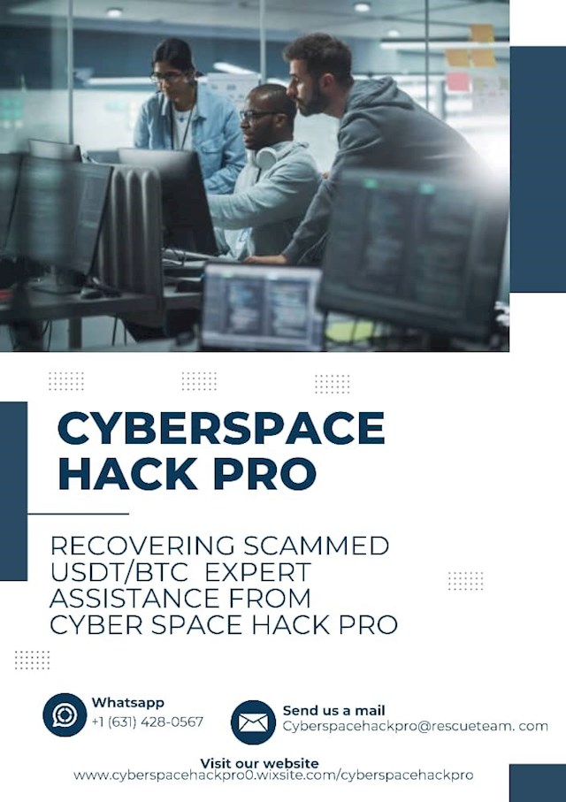 HIRE CYBER SPACE HACK PRO TO RECOVERY LOST FUNDS


In the vast and ever-evolving realm of digital finance, the recovery of a lost Bitcoin wallet containing a staggering 100,000 coins is truly a remarkable feat worthy of celebration. The power of Cyberspace hack pro that boundless virtual domain where the rules of the physical world seemingly melt away, has once again proven its immense value and capability. Through the skilled navigation of this digital landscape, the successful retrieval of such a substantial cryptocurrency holding is nothing short of a triumph, a testament to the innovative spirit that drives the blockchain revolution. The very idea that a wallet, a digital repository of wealth, can be recovered from the ether of the internet is a marvel in and of itself, a testament to the resilience and adaptability of the systems that undergird the cryptocurrency ecosystem. This recovery not only restores a small fortune to its rightful owner, but also serves as a shining example of the transformative potential of Cyberspace hack pro, where the impossible can become reality through the application of technological mastery and perseverance. As the digital age continues to unfold, stories such as this will undoubtedly inspire others to venture forth into the digital realm, confident in the knowledge that even the most daunting challenges can be overcome through the power of Cyberspace hack pro. For more information, please visit:

Gmail: Cyberspacehackpro(@)rescueteam.com
https://cyberspacehackpro0.wixsite.com/cyberspacehackpro
WhatsApp: +1 (631) 428-0567