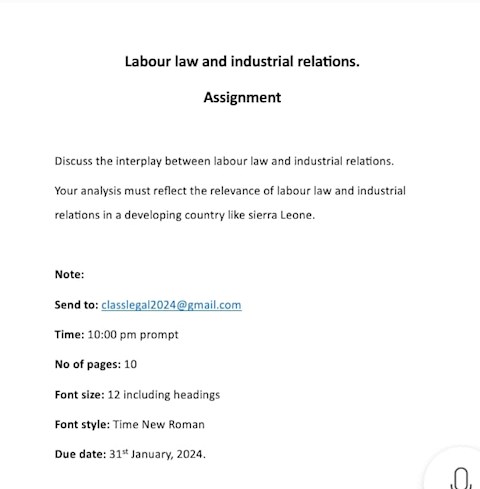 discuss-the-interplay-between-labour-law-and-industrial-relations