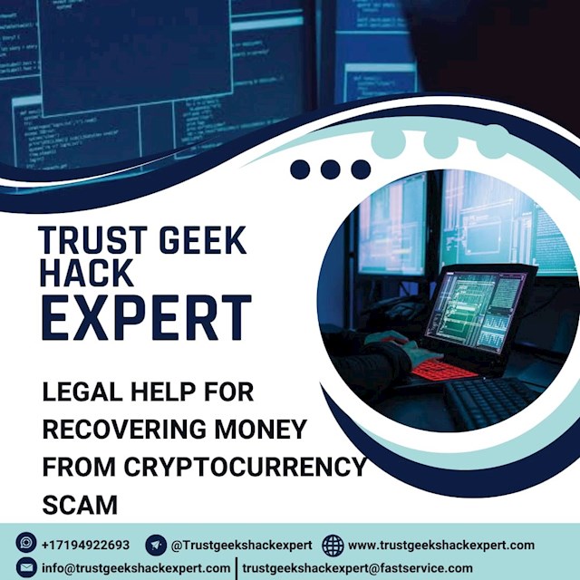 
People all over the world are hearing about the fast profits early investors are making on Bitcoin and other cryptocurrencies, and many want to join the party and make a quick profit. But where there's big money, there are also individuals and groups looking to exploit the situation. Such was my unfortunate experience when I fell victim to a scam on Telegram. I was contacted by someone posing as a fake admin of a Telegram group. They presented themselves as a knowledgeable and trustworthy source of information about lucrative cryptocurrency investments. Their pitch was convincing, and their promise of high returns lured me into their trap. The scammer sent me a phishing link that appeared legitimate and instructed me to enter my 12-word recovery phrase. Trusting their seemingly professional demeanor, I complied. This moment of misplaced trust was all it took for the scammers to gain unauthorized access to my crypto wallet. In a matter of minutes, the scammers drained my wallet of all my coins and tokens, which were worth over $230,600. The feeling of helplessness and despair that followed was overwhelming. My mind raced with questions and concerns about how to recover my stolen assets. I felt lost and confused, unsure of where to turn for help. Fortunately, during this dark period, a member of a different Telegram group came to my aid. They recommended Trust Geeks Hack Expert, Visit their  Web-site. https://trustgeekshackexpert.com/, a company specializing in cryptocurrency recovery and fraud dispute resolution. Skeptical but desperate, I reached out to them and shared the details of my predicament. To my surprise, they were not only understanding but also highly professional in their approach. Trust Geeks Hack Expert  quickly began the process of analyzing my case. They requested all relevant details, including the specifics of the scam, the phishing link I had clicked, and any other information that could assist in tracking down the perpetrators. Their response was prompt, and their level of expertise was evident from the start. Over the course of the next few days, Trust Geeks Hack Expert worked diligently on my case. They utilized advanced techniques and tools to trace the stolen funds and track the digital footprint of the scammers. Their extensive knowledge of blockchain technology and forensic analysis played a crucial role in this process. Within less than a week, Trust Geeks Hack Expert  successfully located the scammer's wallet and managed to recover all of my stolen tokens and coins. The sense of relief and joy I experienced when I saw my assets returned was indescribable. The professionalism and efficiency demonstrated by Trust Geeks Hack Expert exceeded my expectations and restored my faith in the possibility of recovering stolen crypto assets. The recovery process involved more than just retrieving the stolen funds. Trust Geeks Hack Expert also provided invaluable insights into how such scams operate and offered advice on how to protect oneself from future attacks. They explained the common tactics used by scammers and recommended best practices for securing cryptocurrency investments. my experience with the scammers was a harsh lesson in the importance of vigilance and security in the cryptocurrency space. However, it also highlighted the crucial role that specialized recovery services like Trust Geeks Hack Expert can play in helping victims reclaim their losses. Their expertise in handling chargeback disputes and identifying scam tactics proved instrumental in resolving my case. If you’ve invested in cryptocurrencies and believe you’ve been scammed, I highly recommend reaching out to recovery experts like Trust Geeks Hack Expert. Their dedicated team is equipped to handle complex cases and can provide the assistance you need to recover your losses. Their services not only help in recovering stolen assets but also in ensuring that such scams are addressed effectively my experience underscores the need for caution and due diligence when dealing with cryptocurrency investments. E>mail :trustgeekshackexpert{@}fastservice{.}com
