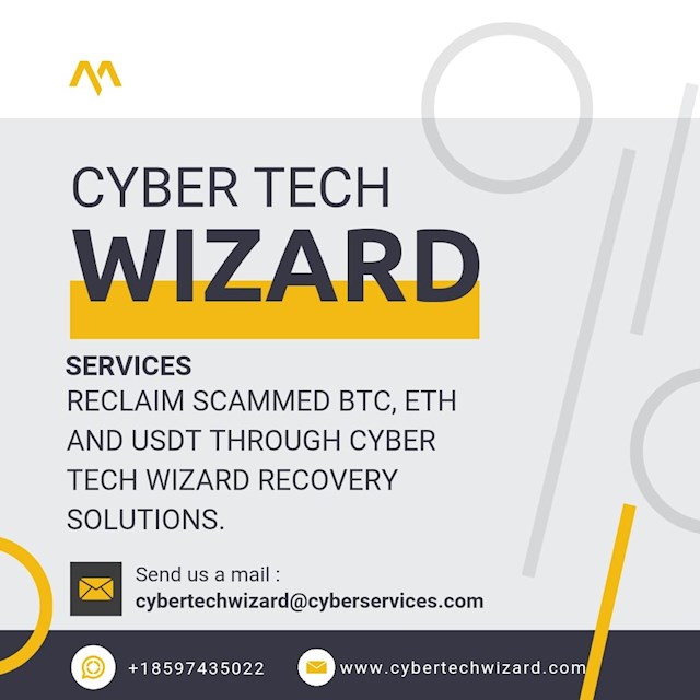 Entering the enticing realm of cryptocurrency investment, I envisioned a pathway to riches with Bit-Run, lured by promises of substantial returns. Yet, as I delved deeper into their scheme, doubts began to gnaw at my conscience. Requests for additional payments and the unsettling complicity of my broker raised red flags, signaling imminent trouble. With a sinking heart, I faced the harsh realization—I had been duped.Betrayed and financially wounded, I found myself desperately seeking an escape from the tangled web of deceit. Amidst the chaos, a glimmer of hope emerged in the form of Cyber Tech Wizard, a renowned cybersecurity firm dedicated to combating cyber theft. Though hesitant to trust again, I resolved to take a chance.From the moment I engaged with Cyber Tech Wizard  , their team exuded empathy and professionalism, assuring me of their unwavering commitment to recovering my lost bitcoins. With renewed hope flickering in my heart, I entrusted them with my plight, clinging to the belief that perhaps redemption was within reach.As Cyber Tech Wizard   embarked on their mission, their expertise shone through, illuminating the dark corners of cyber deception. With meticulous planning and unwavering determination, they navigated the labyrinthine network of Bit-Run's deceit, determined to restore both my finances and my faith in humanity.Days turned into weeks as Cyber Tech Wizard   tirelessly pursued justice on my behalf. With each step forward, they dismantled the intricate layers of deception woven by Bit-Run, inching closer to reclaiming what was rightfully mine. Their dedication knew no bounds, their resolve unshakeable in the face of adversity.Then, in a moment that felt surreal, Cyber Tech Wizard   emerged victorious, delivering what seemed like an impossible feat—reclaiming all my lost bitcoins. Their triumph transcended mere financial restitution; it was a resounding victory of integrity and justice in a world marred by deception.Cyber Tech Wizard   serves as a recovery and savior for those who find themselves ensnared in similar predicaments. In a digital wilderness teeming with predators, their unwavering commitment to righteousness offers solace and redemption to the weary and the wounded.To anyone  with the aftermath of cyber theft, I wholeheartedly recommend entrusting your plight to Cyber Tech Wizard  . More than just a cybersecurity firm, they are guardians of hope in a world where darkness threatens to consume all who dare to dream.In the wake of adversity, let Cyber Tech Wizard be your guiding light, leading you out of the shadows and into the embrace of a brighter tomorrow. For in their hands, redemption is not just a distant possibility—it is a promise fulfilled, a beacon of hope shining bright in the digital wilderness.
You can get in touch with them through their WhatsApp and Website Website. https://cybertechwizard.comWHATSAAP 18597435022
