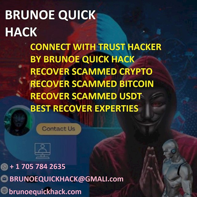 HIRE PROFESSIONAL CRYPTO RECOVERY AGENT WITH BRUNOE QUICK HACK/ WhatsApp: + 1- 705 -784- 2635
