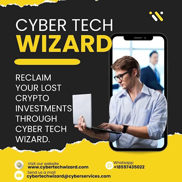 If you're considering investing your money or depositing funds with a company, please take a moment to read my ordeal before making any decisions. I learned this the hard way, and I want to share my story to help others avoid the same pitfalls.

I initially deposited a significant amount of money—well over $700,000—into an investment account with a company that seemed reputable at first. The prospect of earning substantial profits was enticing, and their promotional materials suggested that my investment would grow steadily. Everything seemed promising until the time came to withdraw my profitsTo my dismay, when I attempted to access my account to make a withdrawal, I was unable to log in. My first reaction was one of confusion and concern, but I assumed it might be a temporary glitch. However, days turned into weeks, and the situation didn’t improve. My account remained inaccessible, and my attempts to reach out for help were met with silence. I tried contacting their customer service through every channel available—phone, email, even social media—but received no response.As the days passed, I became increasingly anxious. The realization that my substantial investment might be gone was overwhelming. I was not prepared to let go of such a significant sum, and I knew I needed to take action to recover my funds.Desperate for a solution, I began researching ways to address the situation. I discovered that there were organizations and services specializing in recovering funds from situations like mine. After thorough research, I decided to file a complaint with Cyber Tech Wizard
, a firm that seemed to have a good track record of helping people in similar predicaments.Filing the complaint with Cyber Tech Wizard
 was a crucial step. Their team was responsive and took my case seriously. They investigated the issue and used their expertise to track down my funds. Their professionalism and dedication were evident throughout the process. After some time and considerable effort, they managed to retrieve not only my initial deposit but also the profits that had accrued in the account.Reflecting on the experience, I am incredibly grateful for the assistance I received from Cyber Tech Wizard. Without their help, I would have likely lost my entire investment. I urge anyone who finds themselves in a similar situation to act swiftly and seek professional assistance if necessary. Don’t hesitate to file a complaint if you encounter problems with financial institutions or investment companies through Cyber Tech Wizard with their Email cybertechwizard@cyberservices.com. It was challenging and stressful, it reinforced the importance of vigilance and due diligence when dealing with financial matters. Ensure you work with reputable firms and always have a plan in place for addressing issues if they arise. I’m thankful for the resolution and the support I received from Cyber Tech Wizard
 and I hope my story helps others avoid the difficulties I faced.


