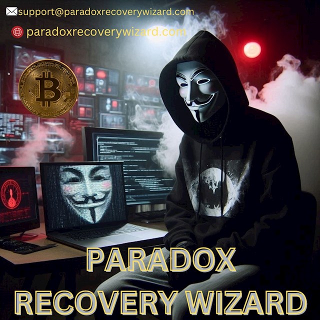 Using Paradox Recovery Wizard Makes It Easier to Recover Stolen Crypto Assets

I want to express my heartfelt gratitude for helping my husband recover $292,000 worth of coins that we thought were lost forever. Your expertise and dedication turned what felt like an impossible situation into a success, and we are beyond grateful for your support. To anyone facing a similar issue, I highly recommend Paradox Recovery Wizard. Their professionalism and skill are truly unmatched, and they go above and beyond to make a difference.


Email: s.u.p.p.o.r.t @ paradoxrecoverywizard.com

Web: (https://paradoxrecoverywizard.com/)

WhatsApp:+39 351 222  3051.
