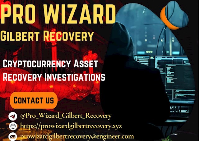 Envision discovering one day that your 30,000 cryptocurrency coins, which you worked so hard to get, had disappeared without a trace. After realizing my cryptocurrency had been taken, that dread turned into a sad reality for me. The theft left me feeling helpless and vulnerable, unsure of where to turn or how to recover what was rightfully mine. Little did I know that my journey to reclaim my stolen crypto was about to take an unexpected turn. As soon as I discovered how big of a theft it was, panic struck. To stop more harm, I froze all of my accounts as soon as I reported the occurrence to the police. I reached out to law enforcement agencies and contacted various exchanges in a bid to trace my stolen crypto. However, the process proved to be more challenging than I had anticipated. Tracking the stolen crypto proved to be a daunting task, with the digital trail leading me in circles and dead ends. It seemed like reclaiming my lost assets was slipping further out of reach. Communicating with exchanges and authorities posed its own set of challenges, as I struggled to convey the urgency and complexity of my situation. It felt like I was speaking a different language in a foreign land. I searched the internet endlessly in a desperate attempt to find a solution that would help me get my stolen cryptocurrency back. I came into PRO WIZARD GIlBERT RECOVERY at that point since it looked to have a hopeful name. After thorough research and consultation, I learned that PRO WIZARD GIlBERT RECOVERY specialized in recovering stolen cryptocurrencies through advanced techniques and expertise. Could this be the key to unlocking my lost fortune? I felt as though I had discovered a ray of hope amid the shadows when I first contacted PRO WIZARD GIlBERT RECOVERY. They paid close attention, made all the appropriate inquiries, and carefully considered every aspect of the case. Watching PRO WIZARD GIlBERT RECOVERY swing into action felt like witnessing a digital magic show. Their expertise and precision in executing the recovery plan were nothing short of impressive. With every step taken, I could feel my stolen Crypto inching closer to being back in my possession. I was ecstatic to hear from PRO WIZARD GIlBERT RECOVERY that my 30,000 Crypto had been successfully restored. It was as exhilarating and relieving as winning the cryptocurrency lotto! The skill of their recovery approach allowed me to feel empowered again and regain control over my possessions. Email PRO WIZARD GIlBERT RECOVERY on:  Email: prowizardgilbertrecovery(@)engineer .com And Telegram: @Pro_Wizard_Gilbert_Recovery