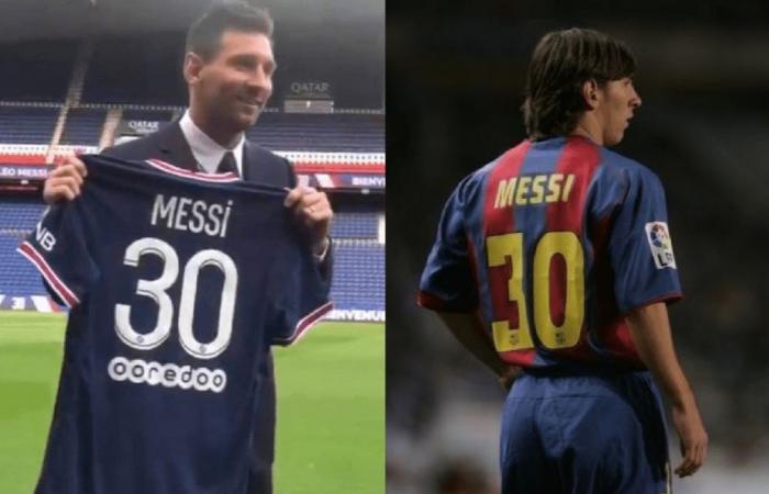 Miért választotta Messi a 30-as számot a PSG-nél?