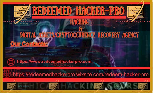 Haben Sie schon einmal von Redeemed Hacker Pro gehört? Sie sind die Besten aller Zeiten, wenn es um Dienste zur Wiederherstellung gestohlener binärer Optionen/Daten, Hacking und Fehlerbehebung geht. Sie sind bekannt als Redeemed Hacker Pro, eine Agentur für Hacking und die Wiederherstellung gestohlener digitaler Vermögenswerte/Kryptowährungen, die ein Team von Hackern aufbaut, die mit Leidenschaft getrieben sind, um sicherzustellen, dass sie alles geben, was Sie von ihnen verlangen, um Internetbetrüger zu jagen, die ihnen über ihre Hotline gemeldet werden, E-Mail: redeemed.h.p@hackermail.com oder Websites: redeemedhackerpro.com, redeemedhackerpro.wixsite.com/redeem-hacker-pro. Sie bieten Ihnen den besten Hacking-Dienst?
