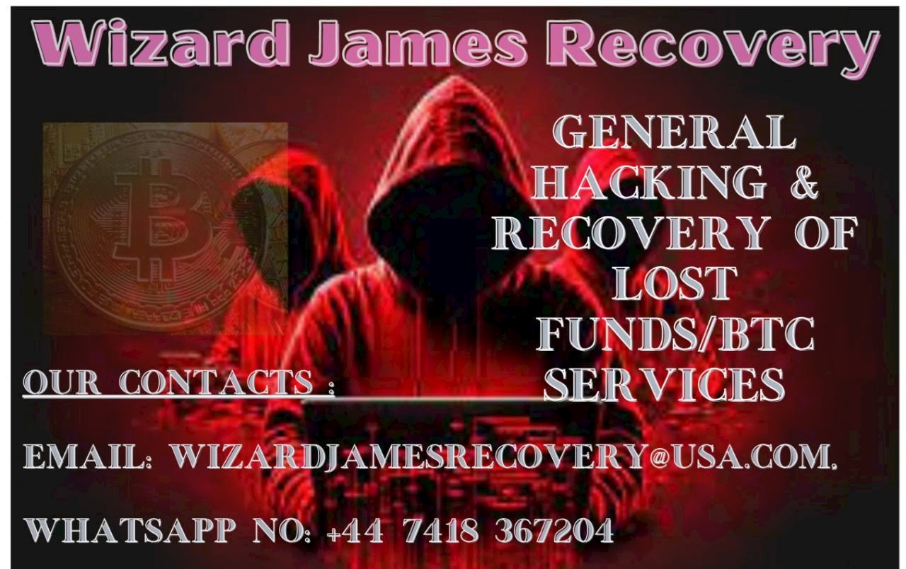 WIZARD JAMES RECOVERY: EXPERTS IN CRYPTO RECOVERY