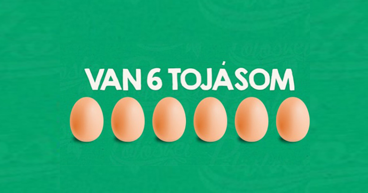 Hány tojás marad?