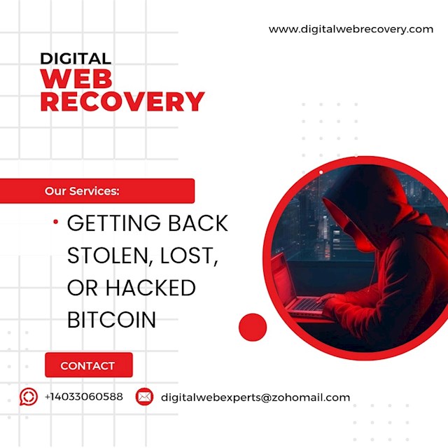 My encounter with Digital Web Recovery was nothing short of a lifesaver amidst the chaos of cryptocurrency scams. I first came across an advertisement highlighting their expertise in recovering lost Bitcoin and cryptocurrencies for victims of fraudulent schemes. It resonated with me deeply because just last month, I found myself defrauded of $11,866.43 in USDT from my accounts on crypto.com and Coinbase due to a fake trading investment site. Initially lured by promises of lucrative gains through binary options trading, I watched my balance balloon to $97,310, only to realize later that none of it was real. It was a gut-wrenching realization that left me feeling vulnerable and lost. Turning to Digital Web Recovery was a decision born out of desperation and hope. I reached out to them with my story, detailing the sequence of events and the financial devastation I had endured. From the outset, their response was prompt and reassuring. They listened attentively, demonstrating a deep understanding of the urgency and complexity of my situation. What stood out immediately was their professionalism and commitment to helping victims of crypto scams like myself. They outlined a clear strategy and timeline for recovering my lost funds, instilling a newfound sense of optimism in me. Through the recovery process, Digital Web Recovery maintained exemplary communication. They kept me informed of their progress every step of the way, which not only eased my anxiety but also underscored their transparency and reliability. Knowing that I was in capable hands gave me a sense of security amidst the uncertainty that followed the scam. Their updates were not just updates—they were lifelines of hope, reaffirming their dedication to achieving results and restoring my financial security. The turning point came remarkably quickly. Within a mere 24 hours of engaging Digital Web Recovery, they notified me that my funds were successfully recovered and ready for transfer back to my wallet. I was overcome with relief and gratitude. The efficiency with which they operated and the effectiveness of their recovery efforts far surpassed my expectations. It was clear that Digital Web Recovery possesses not only the technical expertise to navigate the complexities of blockchain and crypto transactions but also a genuine commitment to their client's well-being. Beyond their impressive recovery capabilities, Digital Web Recovery impressed me with their integrity and ethical standards. Despite their success in recovering my funds, they were upfront about their fees and ensured fairness in their dealings. Their transparency throughout the process was a testament to their honesty and professionalism, qualities that are invaluable in the realm of financial recovery services. Reflecting on my experience with Digital Web Recovery, I am unequivocally grateful for their assistance. They not only restored my stolen funds but also restored my faith in seeking justice and reclaiming what is rightfully mine in the crypto world. Website https://digitalwebrecovery.com For anyone who finds themselves in a similar predicament of crypto fraud, I wholeheartedly recommend Digital Web Recovery. They are not just a recovery service but a trusted ally dedicated to providing effective solutions and restoring peace of mind amidst the chaos of financial scams. Digital Web Recovery stands as a strong competence in the fight against crypto fraud, and my experience with them has been nothing short of life-changing. Contact info;
Email; digitalwebexperts@zohomail.com
WhatsApp +14033060588